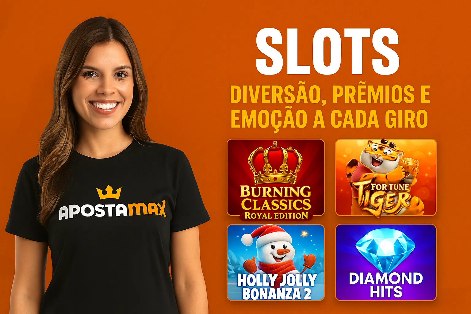 Explore o mundo das slot machines no APOSTAMAX Casino